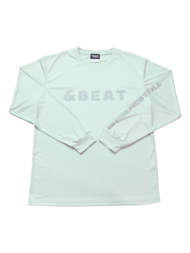 &beat ドライ長袖Tシャツ -ライトグリーン
